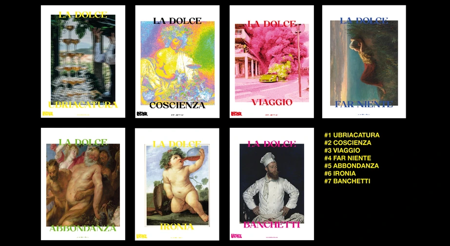 La Dolce Vita — poster series