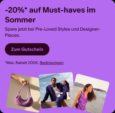 eBay onsite tile — -20% auf Must-haves im Sommer